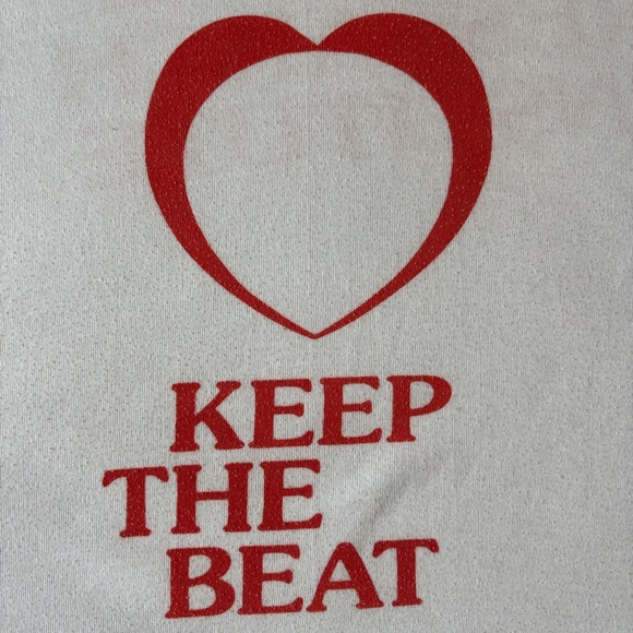 Vintage 80s Keep The Beat Medical Institute T-shirt Small - Picture 4 of 6